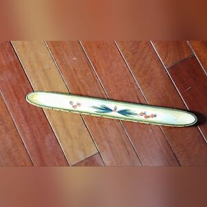 Hand-Painted Floral Incense Holder